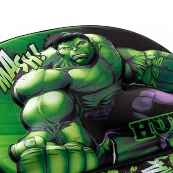Marvel Hulk Superhuman-3D Sac à déjeuner Vert 4