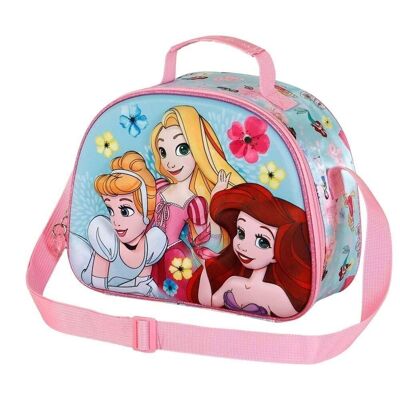 Adorable sac à collation Disney Princesses 3D, bleu