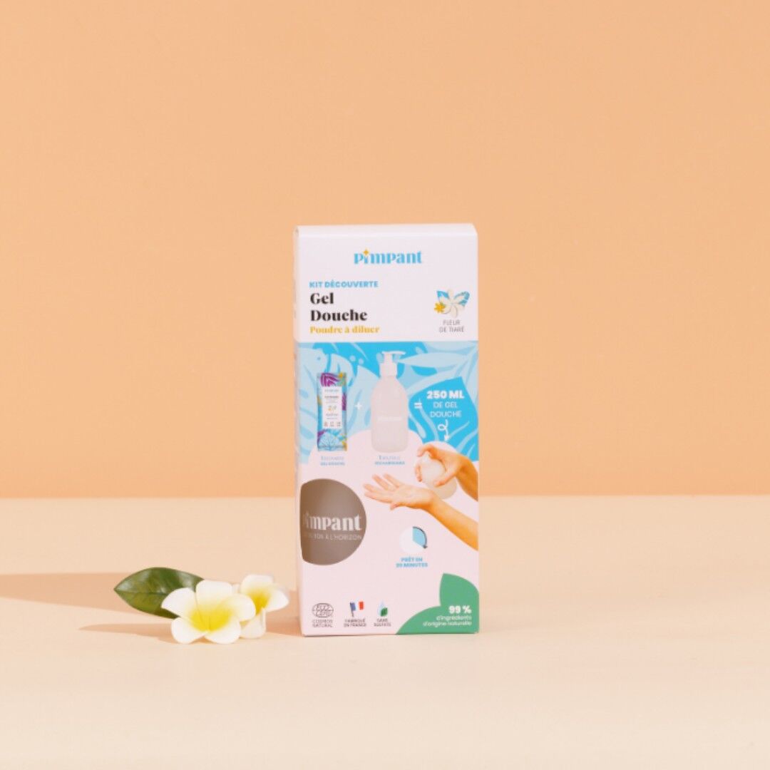 Discovery Kit Tiare Duschgel Pulver zum Verdünnen