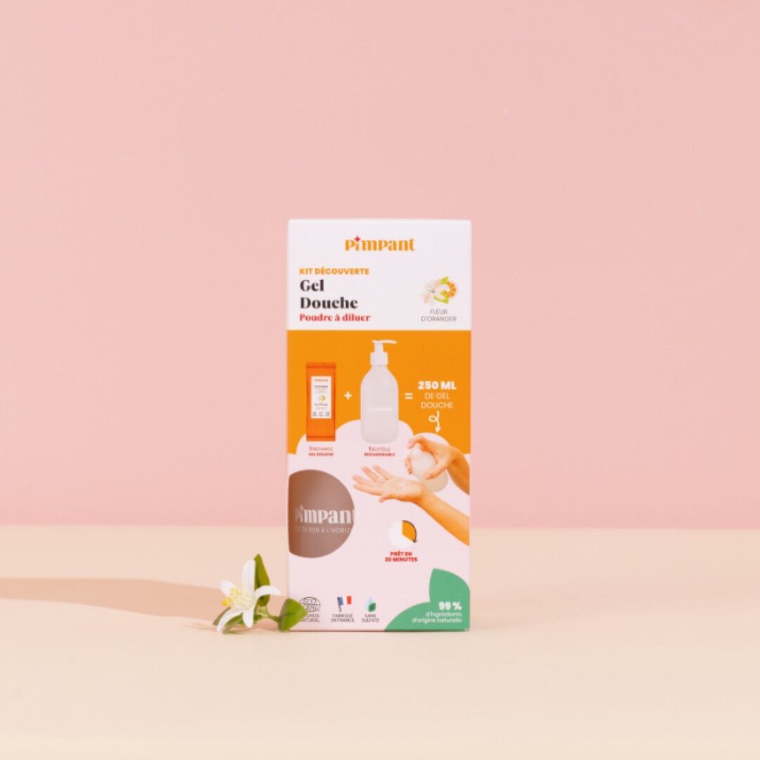 Kit di scoperta del gel doccia ai fiori d'arancio