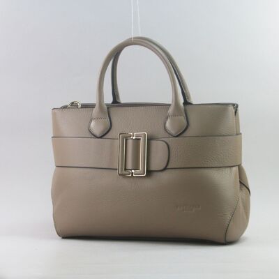 583035 Taupe - Leather bag