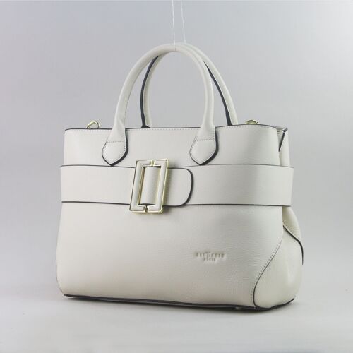 583035 Ecru - Sac cuir