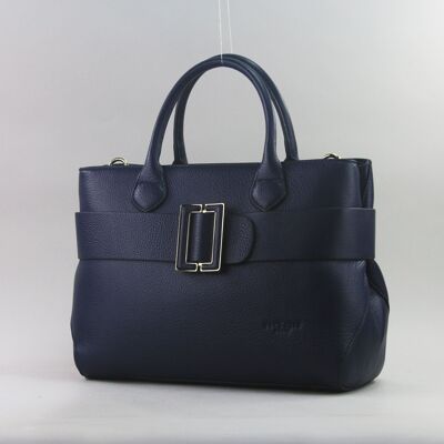 583035 Blue - Leather bag