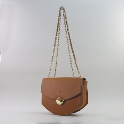 583033 Camel - Leather bag