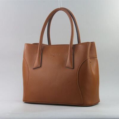 583032 Camel - Leather bag