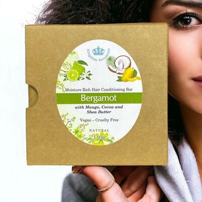 Natural Hair Conditioning Bar - Bergamot