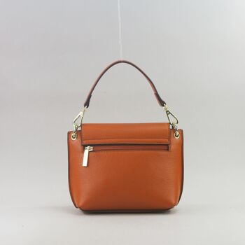 583042 mandarine - Sac cuir 5