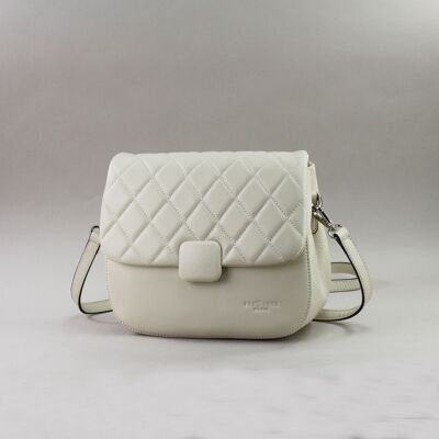 583039 Ecru - Leather bag