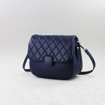 583039 Azul - Bolso de piel