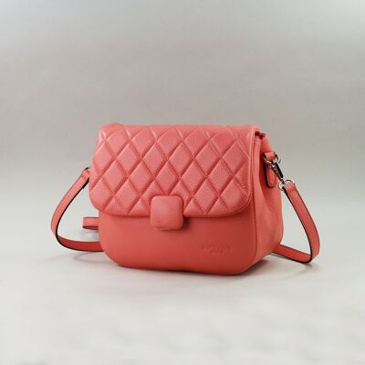 583039 Paste pink - Leather bag