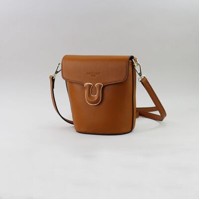 583038 Camel - Leather bag