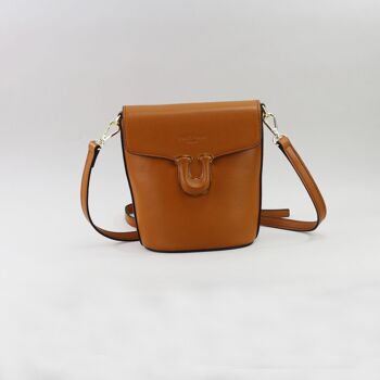 583038 Camel - Sac cuir 4