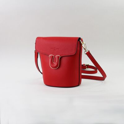 583038 Red - Leather bag