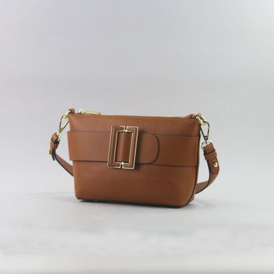 583036A Camel - Leather bag