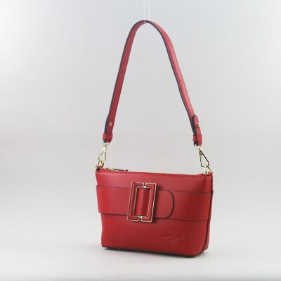 583036A Red - Leather bag
