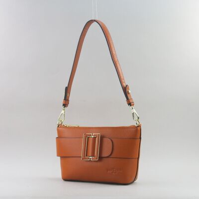 583036A tangerine - Leather bag