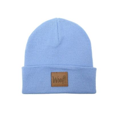Light blue hat with patch