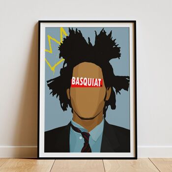 Affiche Jean-Michel Basquiat - 30X40 cm 2