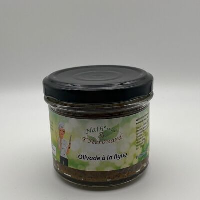 Black olive and fig tapenade