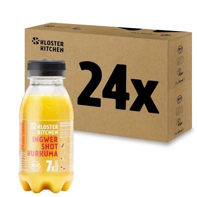 Curcuma allo zenzero BIO 7SHOTS 250 ml (incl. 0,25€ deposito MONOUSO)