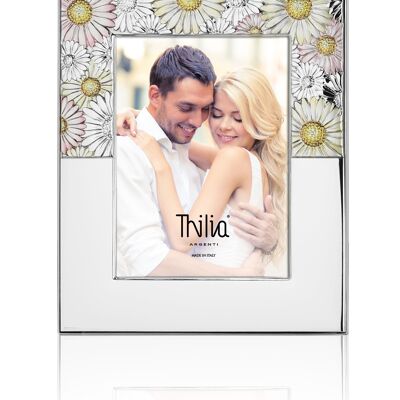 Photo Frame 13x18 cm Silver "Daisy Colors" Line