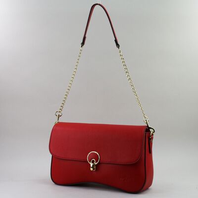 583030 Red - Leather bag