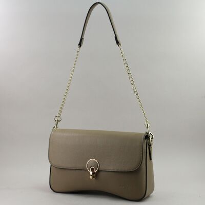 583030 Taupe - Leather bag