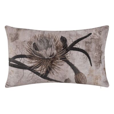 DECORATION VELVET FLOWER CUSHION