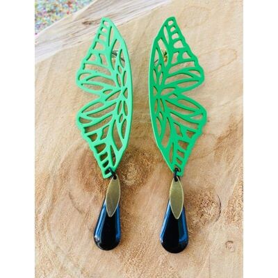 Green SAFETŸ earrings