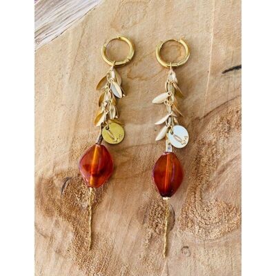 JÜLIANA amber earrings