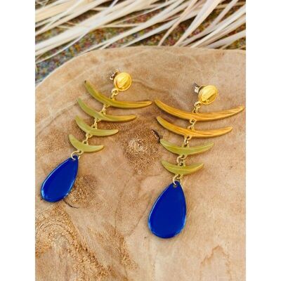 GLÖRIA blue earrings