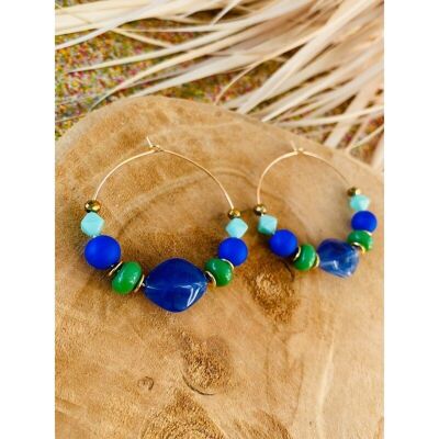 PÏMM blue earrings