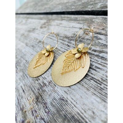 ADËI golden earrings