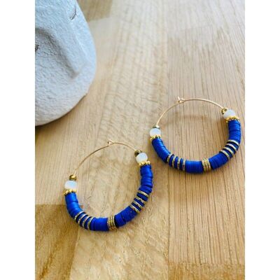 CREÖLL blue earrings