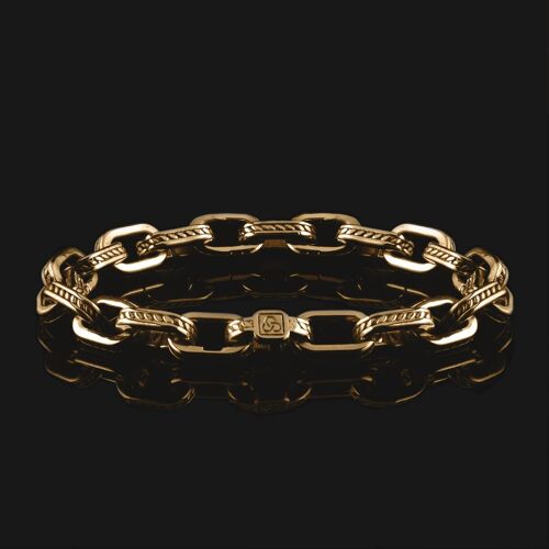 Raw Chain Gold Vermeil Bracelet #2