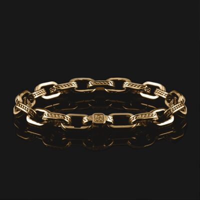 Raw Chain Gold-Vermeil-Armband #2
