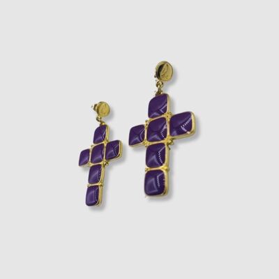 HALÉ purple earrings
