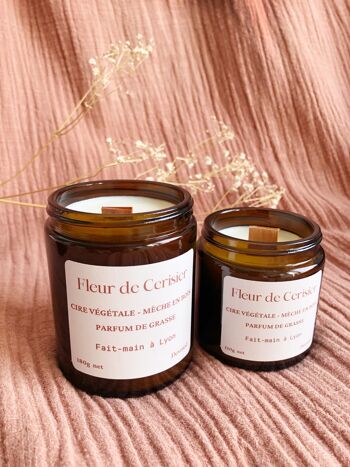 Bougie parfumée Fleur de Cerisier 180g 6