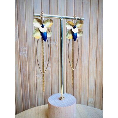 Deep blue IZZÏE earrings