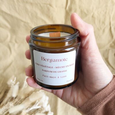 Bergamot scented candle 120g