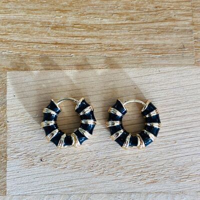 CASPÏA black earrings