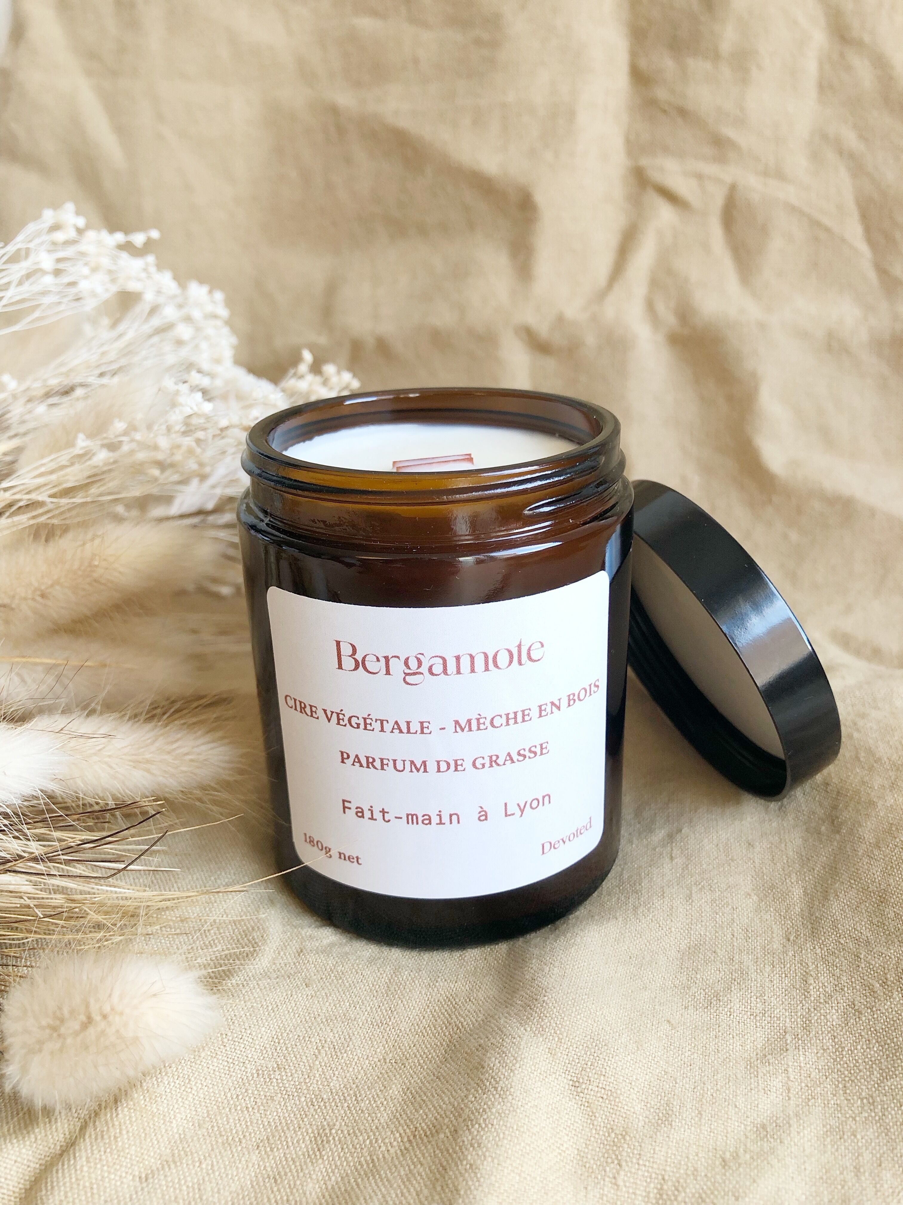 Bergamotte-Duftkerze 180g