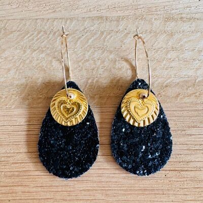 PAYËTT black earrings