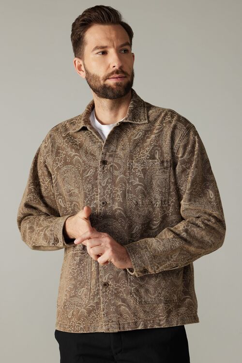 Veste Jacquard Paisley