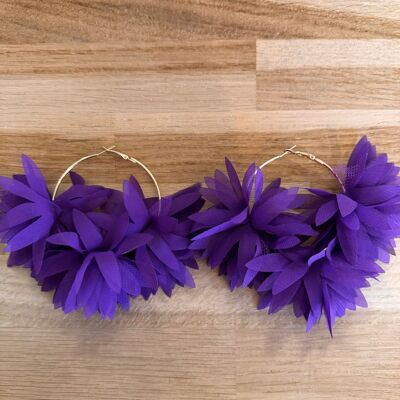 Purple CAPRI earrings