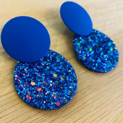 GIGI blue earrings