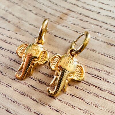 BÄBAR gold earrings