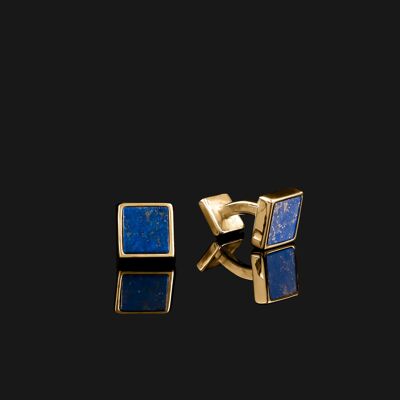 Essential Gold Vermeil & Lapis Lazuli Cufflink