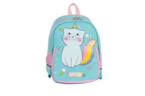 3012B - KITTY BACKPACK FOR CHILDREN