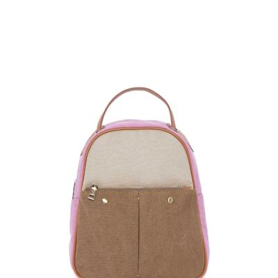 TRICOLOR CANVAS BACKPACK